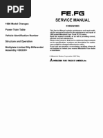 Manual de Servicio FUSO FE, FG, FH, FK, FM, 1996-2001 - Parte2 - 1