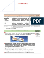 S3 Sesión 5 Leemos El Texto "Mejoramos La Vida Con Ciencia y Tecnología"