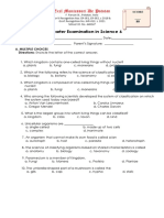 3rd Quarter Exam-Science 6