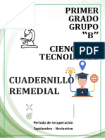 1° Biologia - Cuadernillo Remedial - Alumno