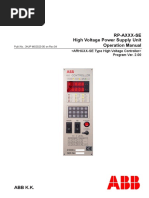 MC0023-00E-R04 HVUnit RP-AXXX-SE ver2.00ú¿ABB+ - +++ Ú