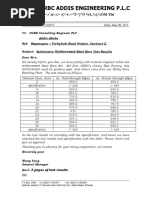 Submission Reinforcement Steel Bars Test Results