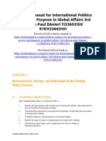 International Politics Power and Purpose in Global Affairs 3rd Edition Paul DAnieri Solutions Manual Download