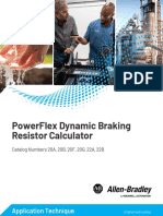 Pflex-Dynamic Braking Resistor Calculator