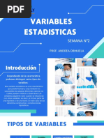 Semana N°2 - Variables