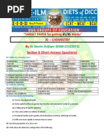 XI Chemistry Target Paper 2023 (Sir Nasim Zulfiqar)