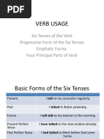 Verb Usage