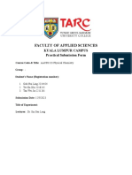 Exp 5 Physical Chemistry