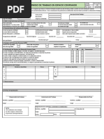 So.r.g.061 Permiso de Trabajo - Espacios Confinados