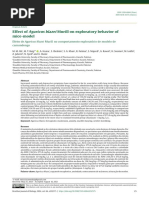 Effect of Agaricus Blazei Murill On Exploratory Behavior of