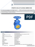 VALVULA COMPUERTA VOLANTE SFLOW Flexible C509