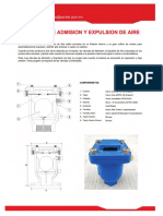 Valvula Admision y Expulsion de Aire SFLOW