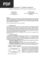 Adv Erg Ames Content Analysis Applying A Methodological Toolkit Based On Ludology Principles