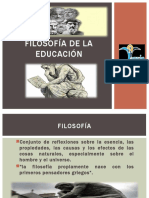 Filosofía de La Educación 1