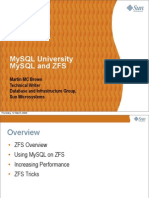 Mysql and Zfs