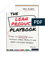 El Libro de Jugadas Del Producto Lean