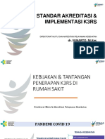 Standar Akreditasi Implementasi k3rs