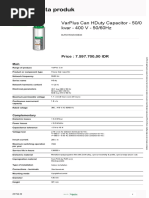 PowerLogic PFC Capacitors - BLRCH500A000B40varplus