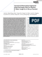 Advanced Materials - 2023 - Sun - A Z Scheme Heterojunctional Photocatalyst Engineered With Spatially Separated Dual Redox