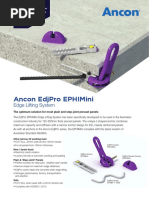 Ancon EdjPro EPHIMini Edge Lifting System