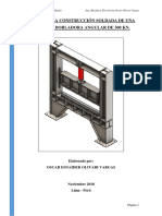 Diseño de La Construcción Soldada de Una Dobladora