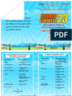 Brigada Program by Dept