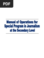 Manual of Operations SPJ