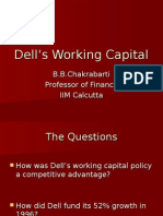 Dell's Working Capital