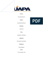 Tareas 7, 8 y 9 de Psicología Del Aprendizaje