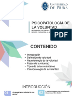 9.psicopatología de La VOLUNTAD