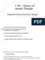 ECN 306 - Marginalists School