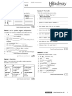 NHW Beg 4E Progress Tests