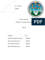 Ensayo de La Comunicacion y El Dominio Del Lenguaje Grupo#8