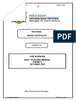 Life Sciences Easy To Score p1 (Oct 2021)