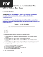 Psychology Concepts and Connections 9th Edition Rathus Test Bank Download