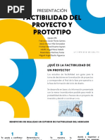 Factibilidad Del Proyecto y Prototipo