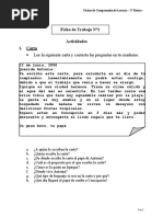 Fichas Comprensión Lectora 3° Básico