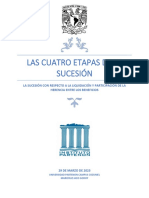 4 Etapas de La Sucesión