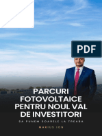 E-Book - Parcuri Fotovoltaice Pentru Noul Val de Investitori de Marius Ion 2023 (Completed v1)