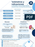 Valores de Referecia de Perfil Lipido y La Glucosa