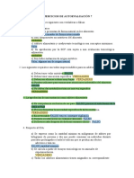 Ejercicios de Autoevaluación 7