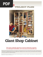 American Woodworker - Giant Shop Cabinet