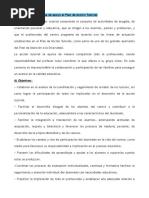 Actuación 2º: Programa de Apoyo Al Plan de Acción Tutorial Justificación: La Acción Tutorial Comprende El Conjunto de Actividades de Acogida, de