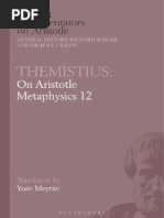 (Ancient Commentators On Aristotle) Yoav Meyrav - Themistius - On Aristotle Metaphysics 12 (2020, Bloomsbury Publishing) - Libgen - Li