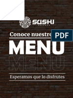 Menú Sushi Soledad 2023