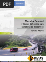 Manual Cap. y Niv de Servicio en Dos Carriles 2022