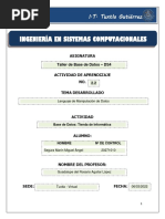 Lenguaje de Manipulación de Datos