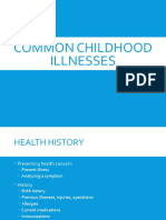 Module 13 - Common Childhood Illnesses - Updated