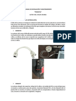 Manual de Instalación y Mantenimiento MIKROTIK