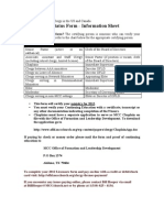 MCC Clergy Status Form - Information Sheet